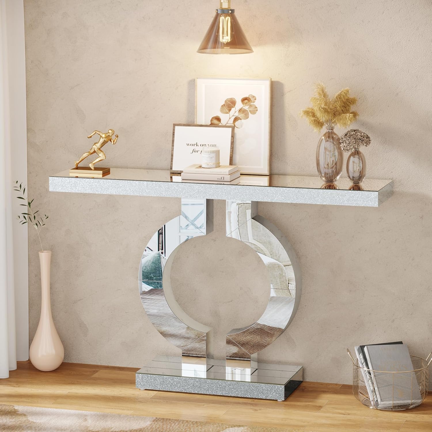 Desk Setup Minimalist - Tribesigns 43,3 İnç (110 cm) Aynalı
