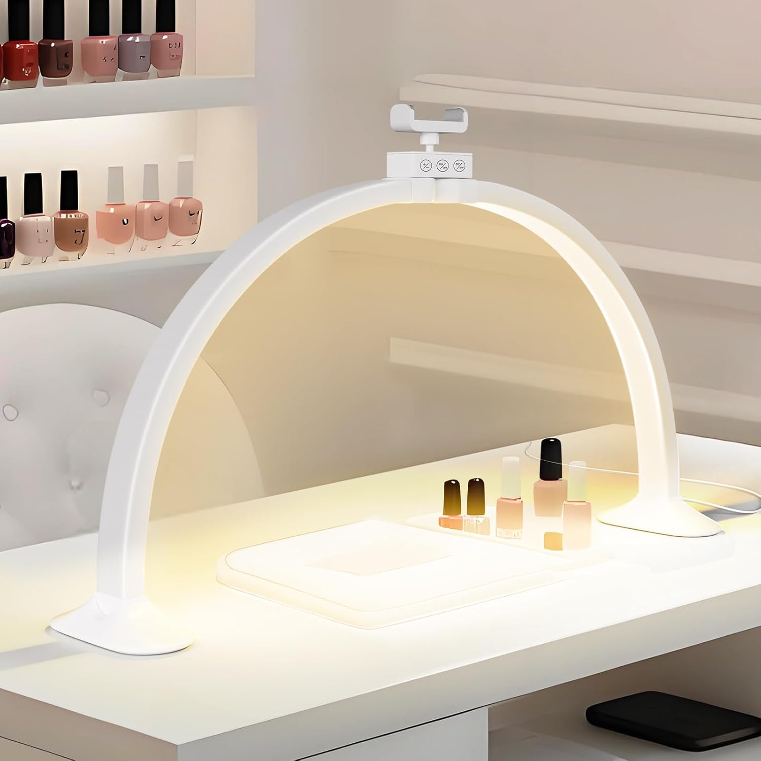 Desk Setup Lamp - Yarım Ay Işığı U Şeklinde Tırnak