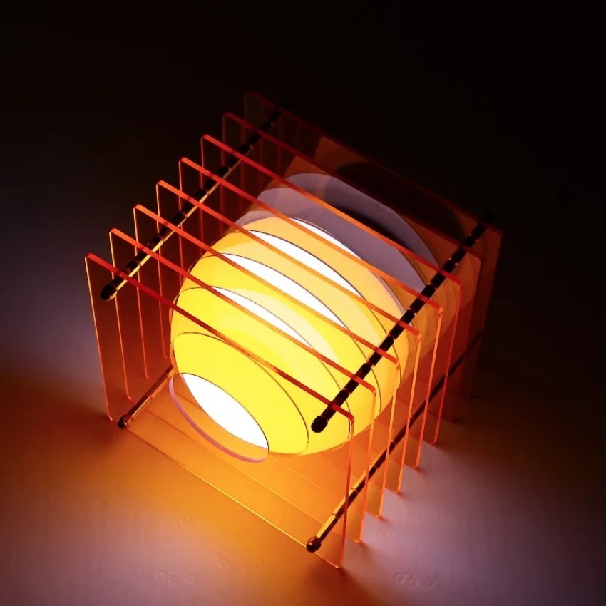 DIY Akrilik Bin Katmanlı Lamba - Desk Setup Lamp incelemesi ve fiyatı