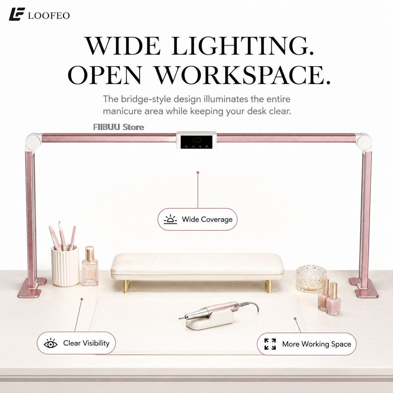 Profesyonel LED Tırnak Masası  - Desk Setup Lamp incelemesi ve fiyatı